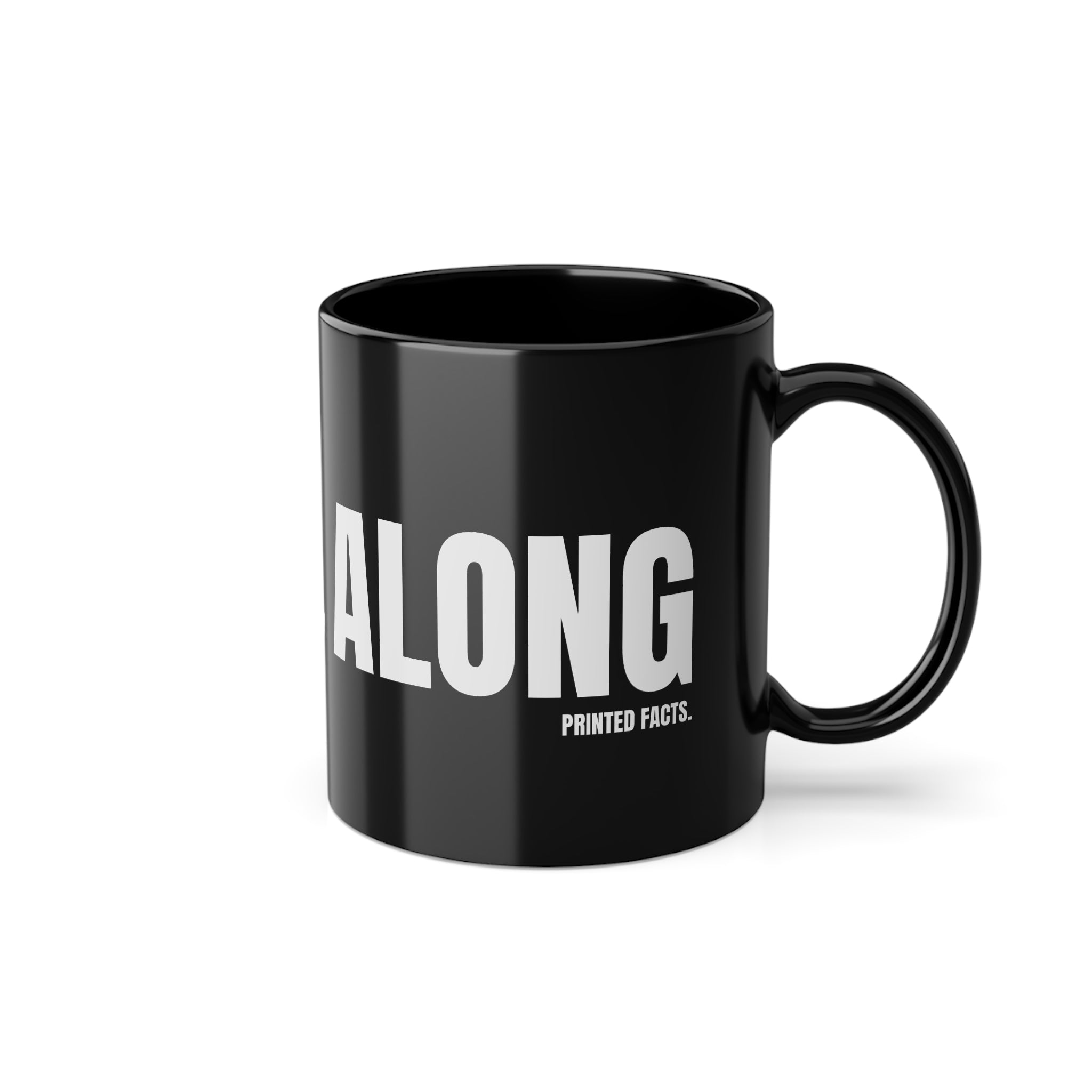 Black Coffee Mug.